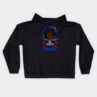 Loved the Stars Too Fondly - The Old Astronomer Poem Kids Hoodie